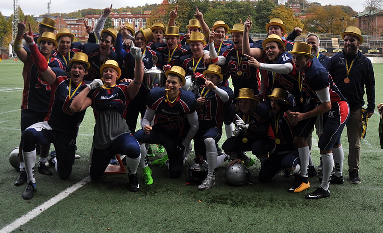 Stockholm Mean Machines Svenska Mästare i U19 pojkar 2017