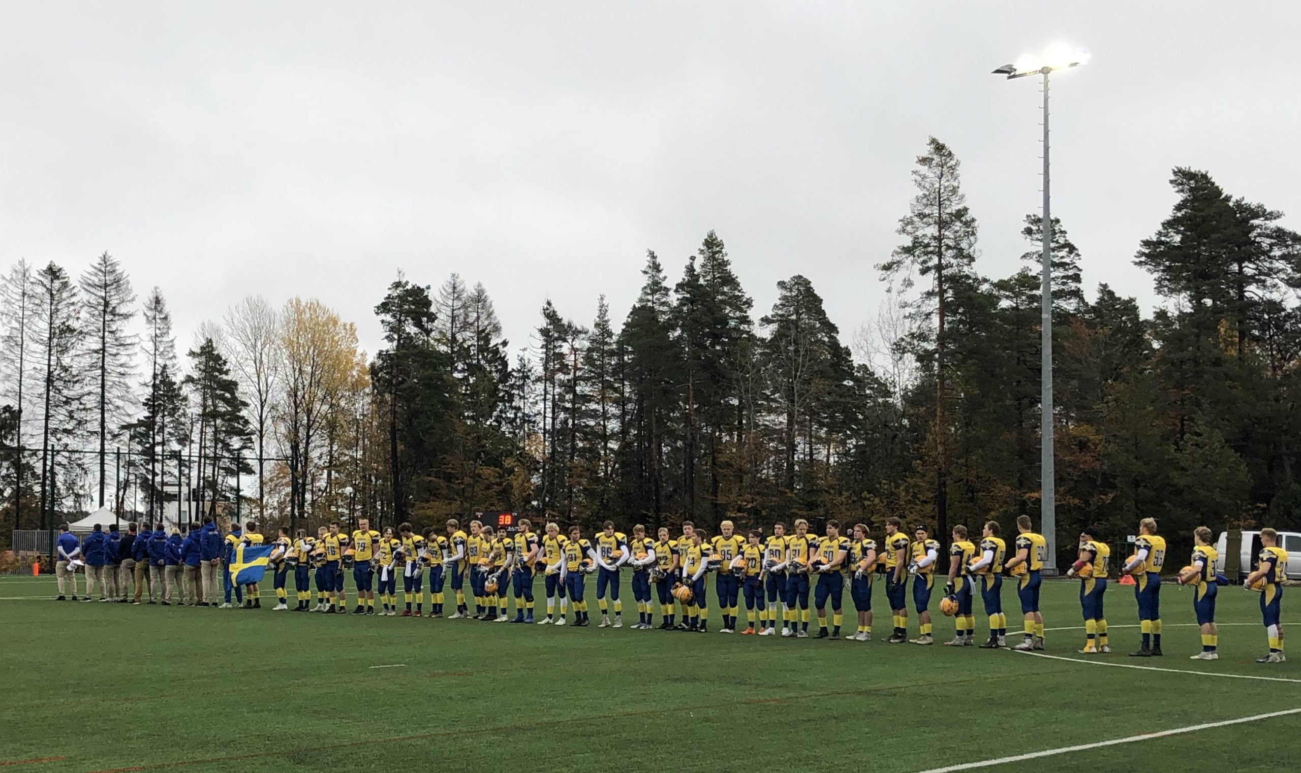 Dessa startar mot Finland