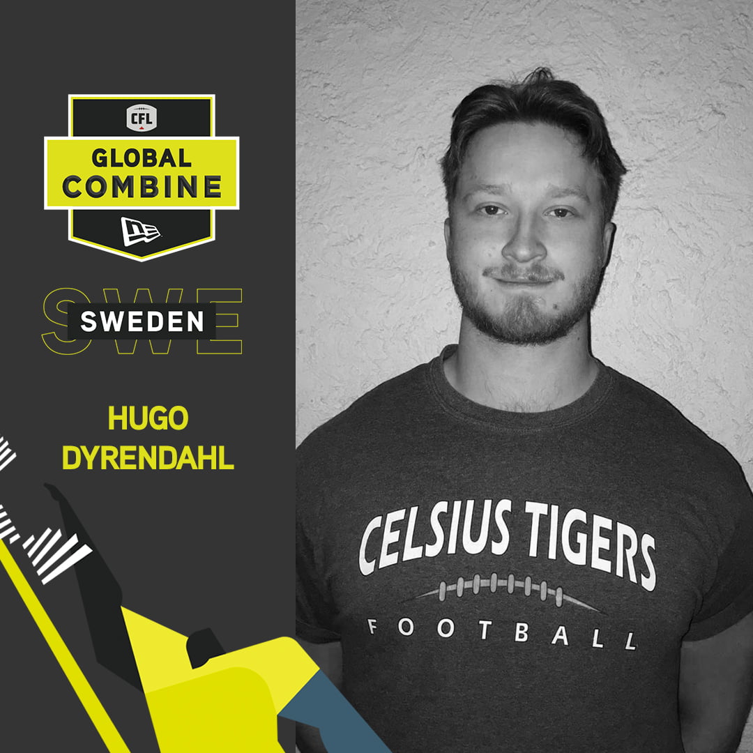 CFL Combine SWEDEN: Hugo Dyrendahl, LB