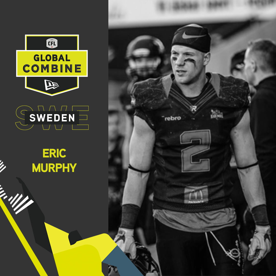 CFL Combine SWEDEN: Eric Murphy, DB