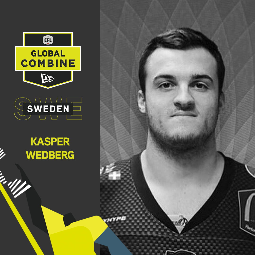 CFL Combine SWEDEN: Kasper Wedberg, RB