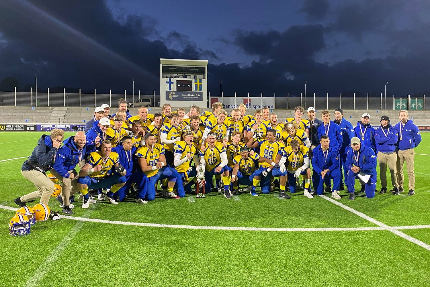 Dominant Sverige försvarade sitt NM-guld