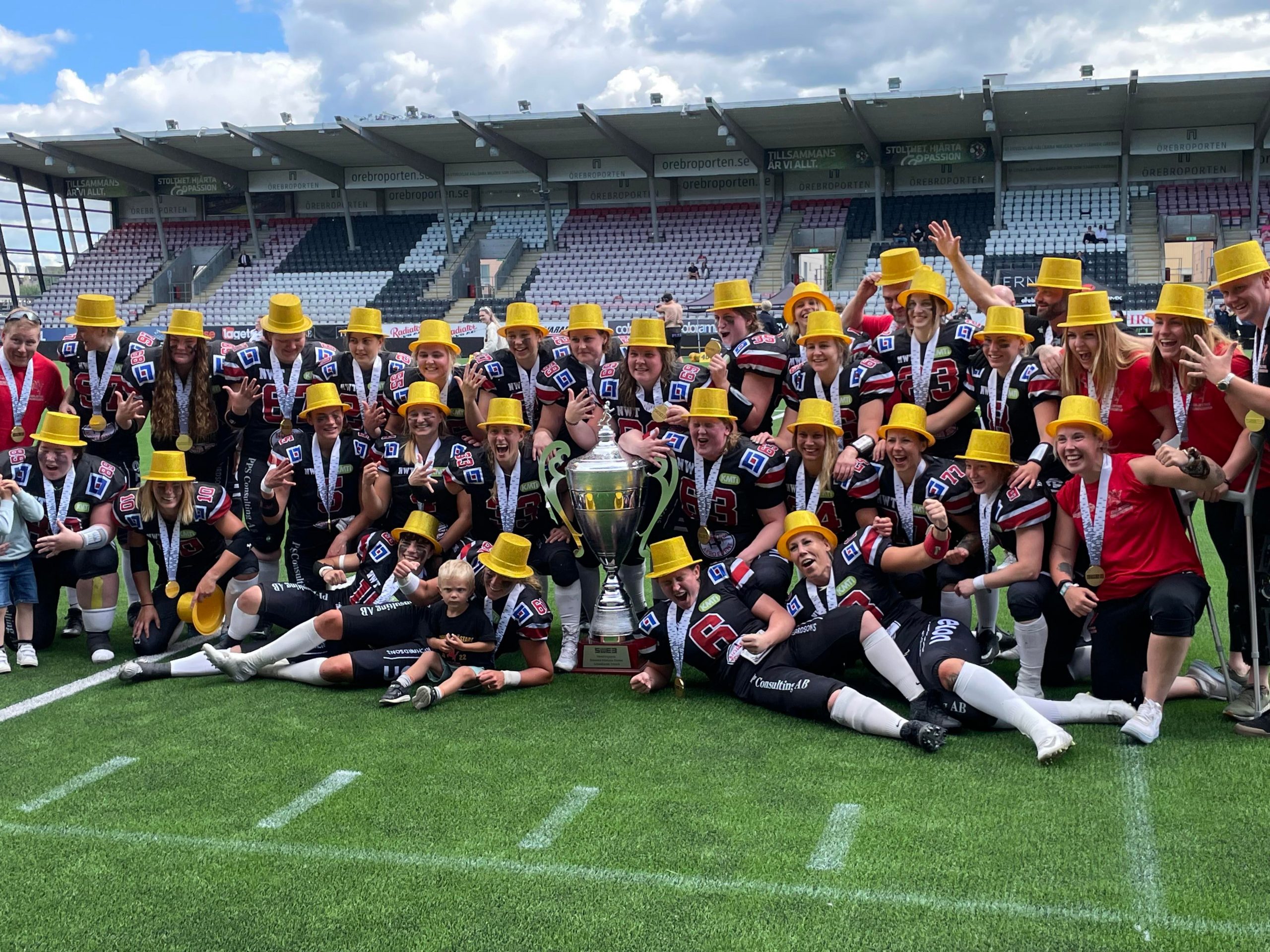 Femte raka SM-guldet för Carlstad Crusaders