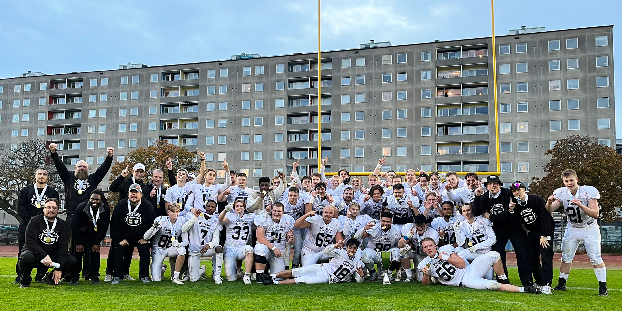 Göteborg Marvels / Limhamn Griffins - svenska juniormästare i amerikansk fotboll 2022