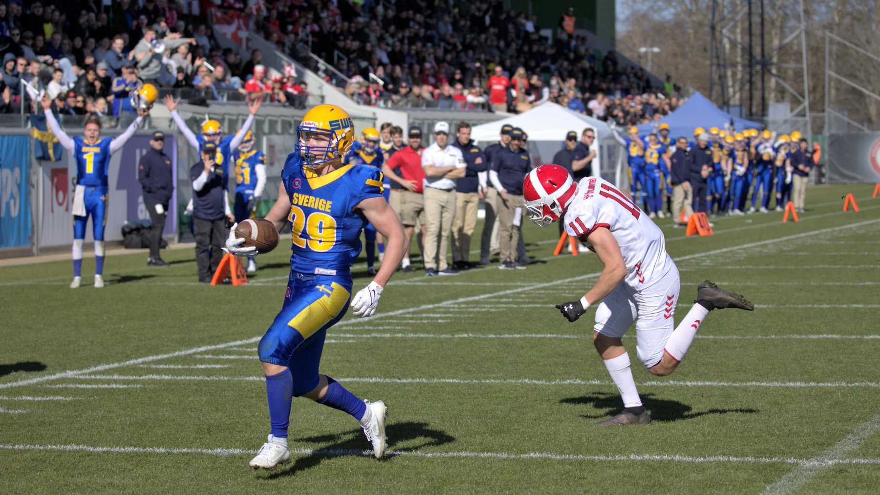 Sverige till EM-final efter 31–17-seger mot Danmark