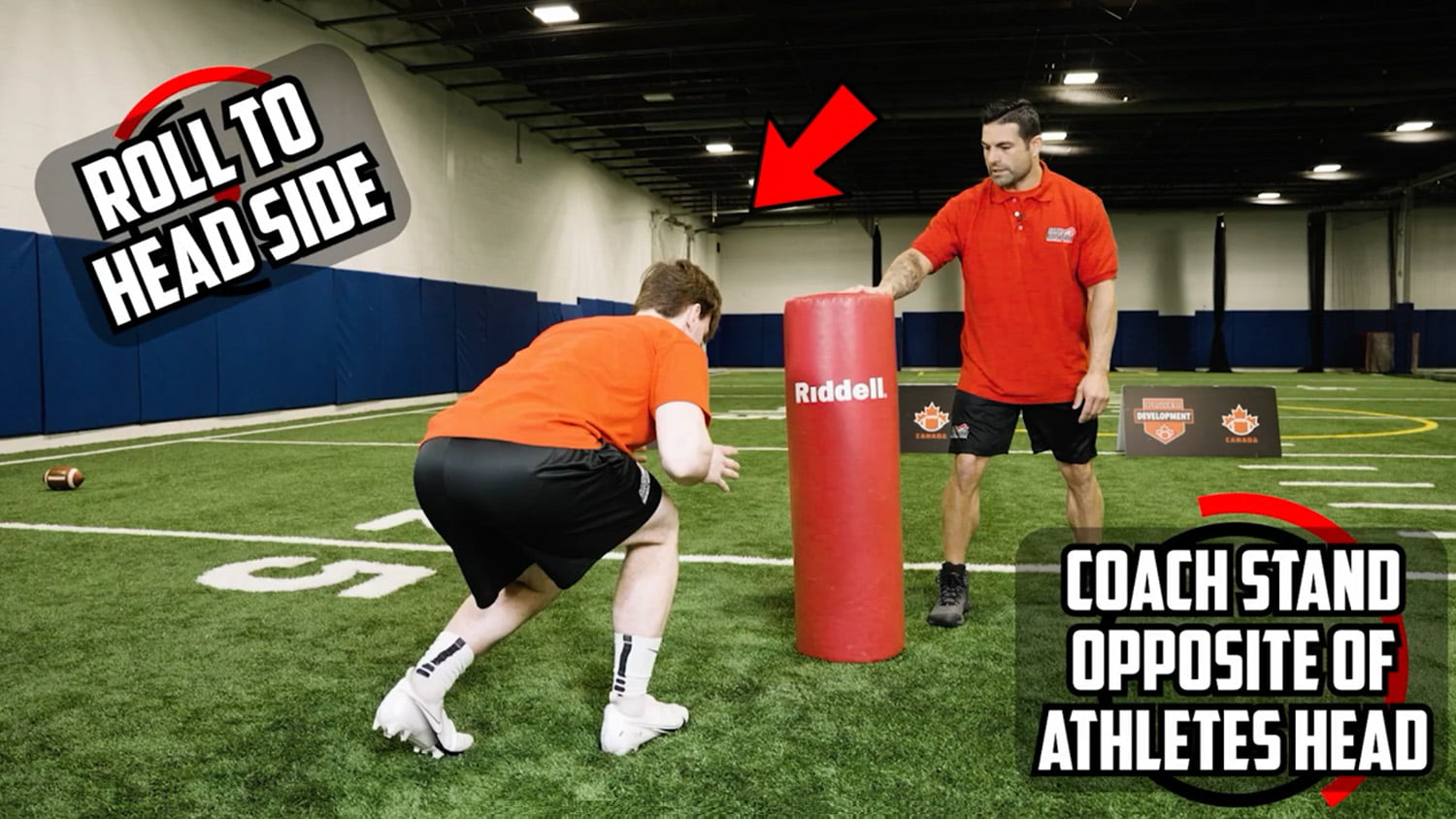 Övningar från Football Canada ingår nu i Athlete Era