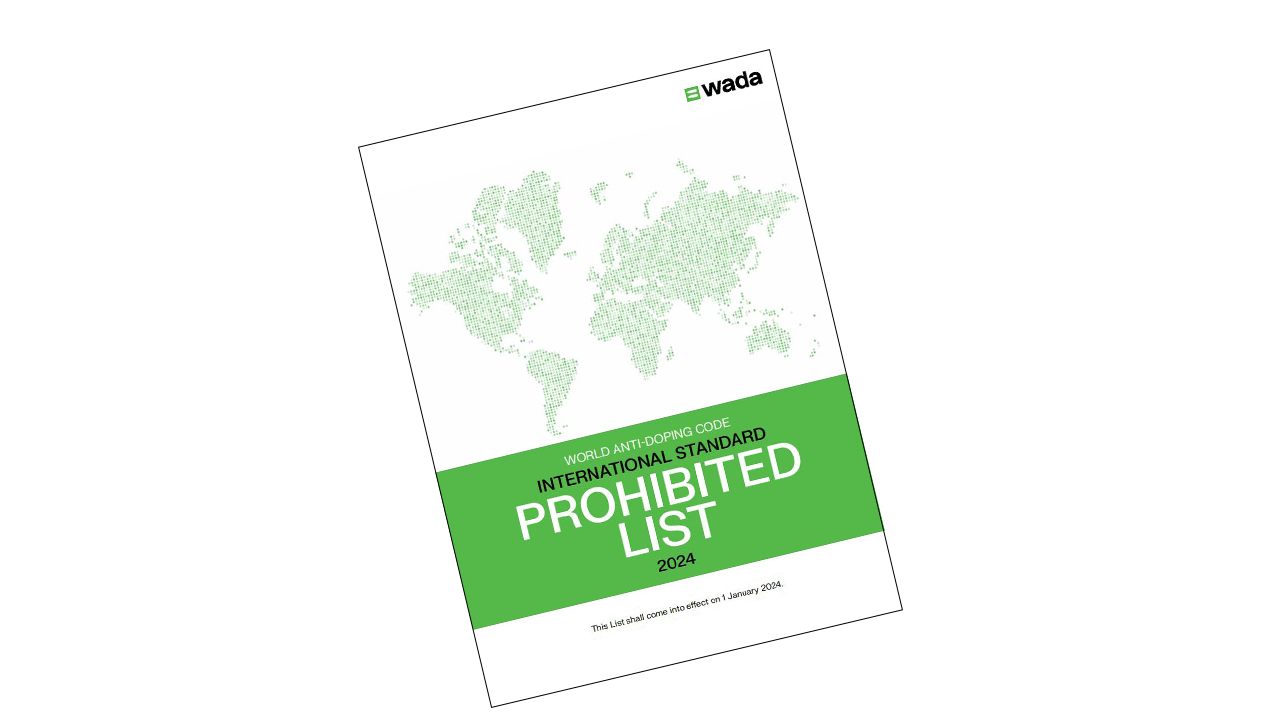 Nästa års dopinglista är publicerad