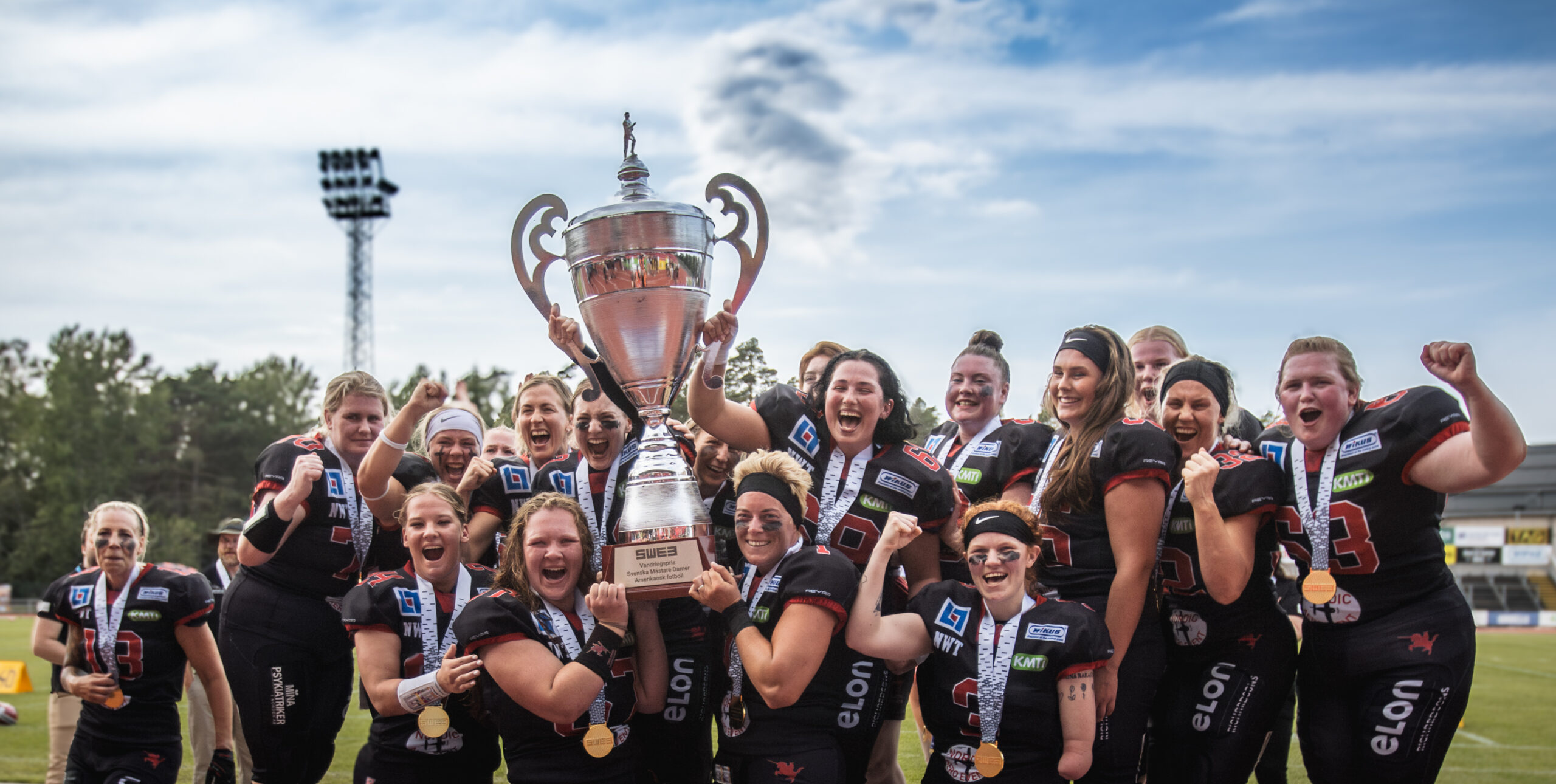 Guldmaskinen Carlstad Crusaders – åtta raka SM-titlar efter ny uppvisning