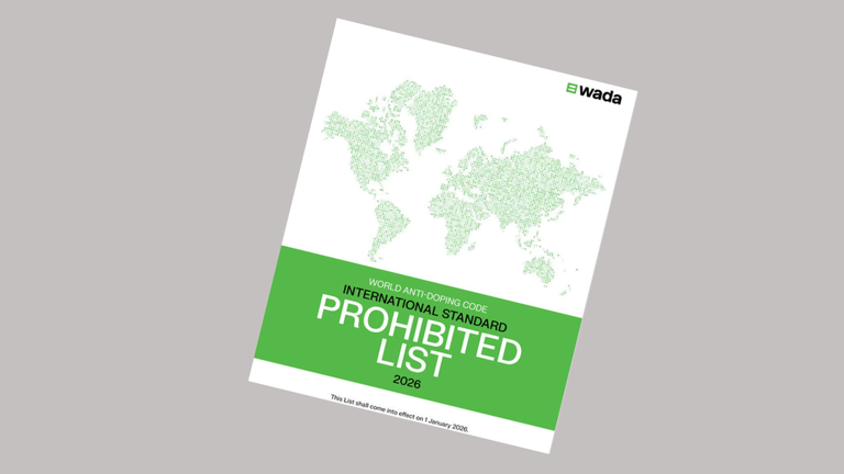 Ny dopinglista från årsskiftet